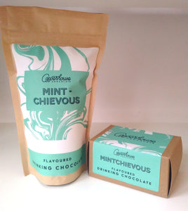 Mintchievous flavoured drinking chocolate