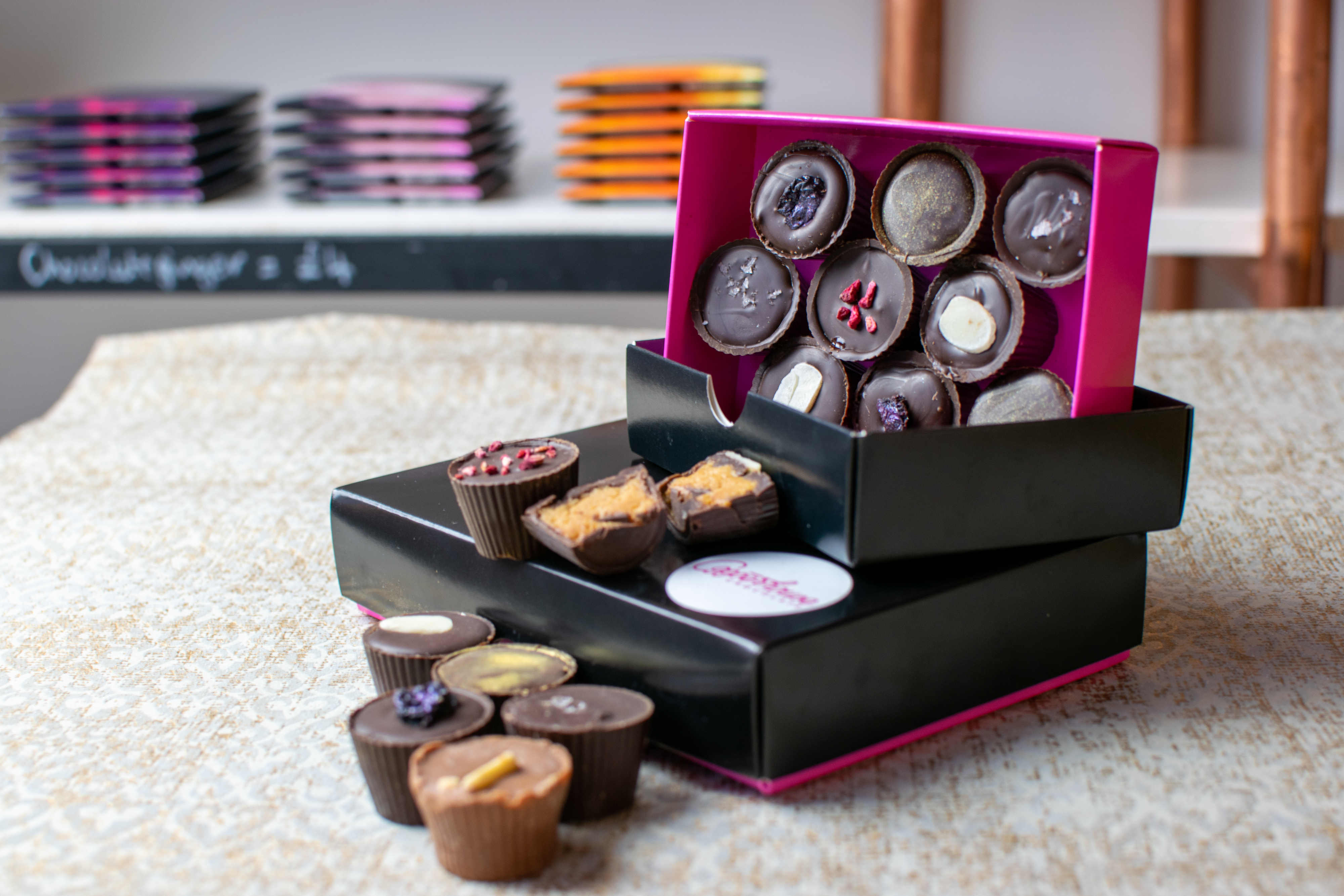 Assorted chocolates