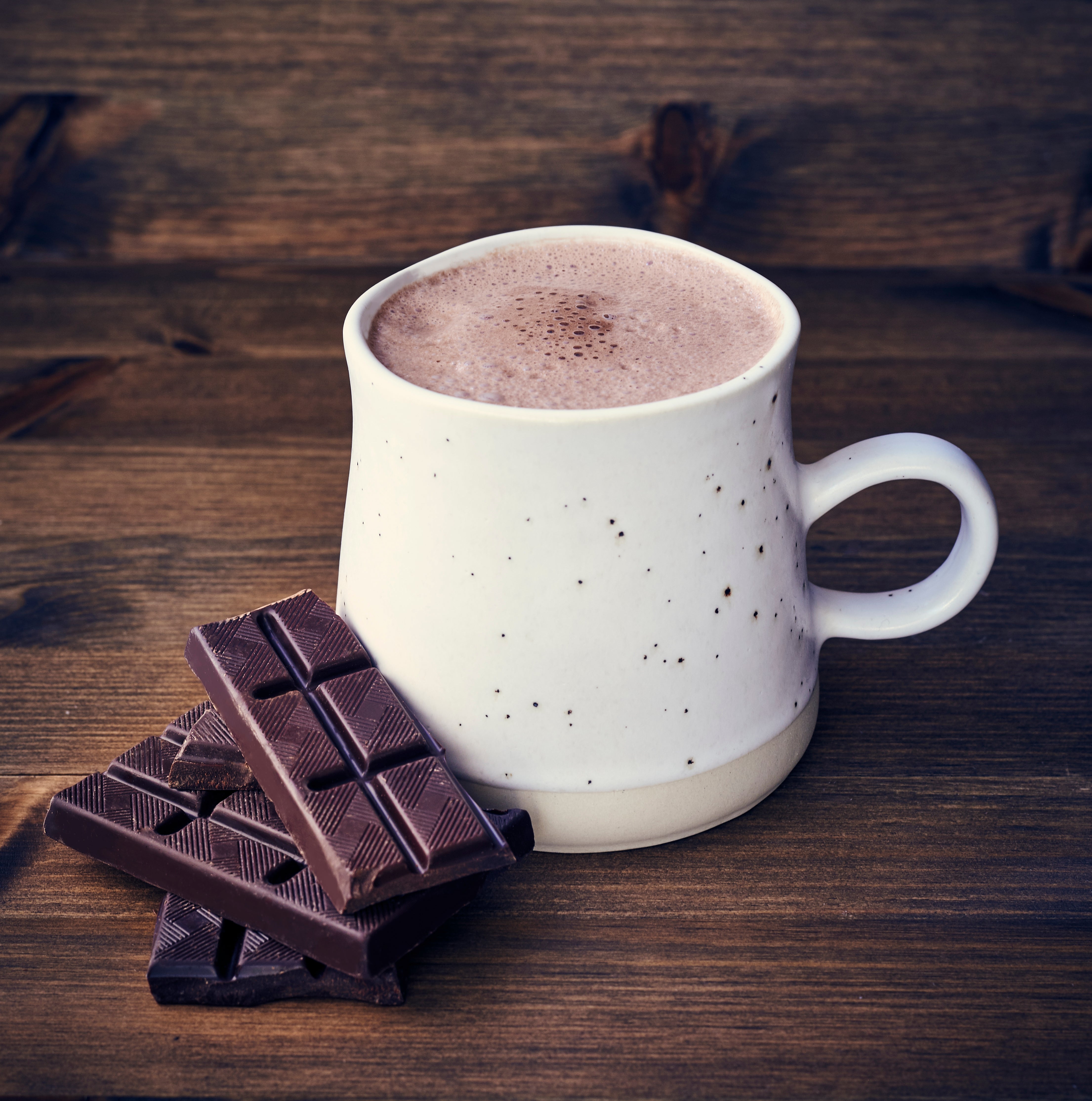 Mintchievous flavoured drinking chocolate