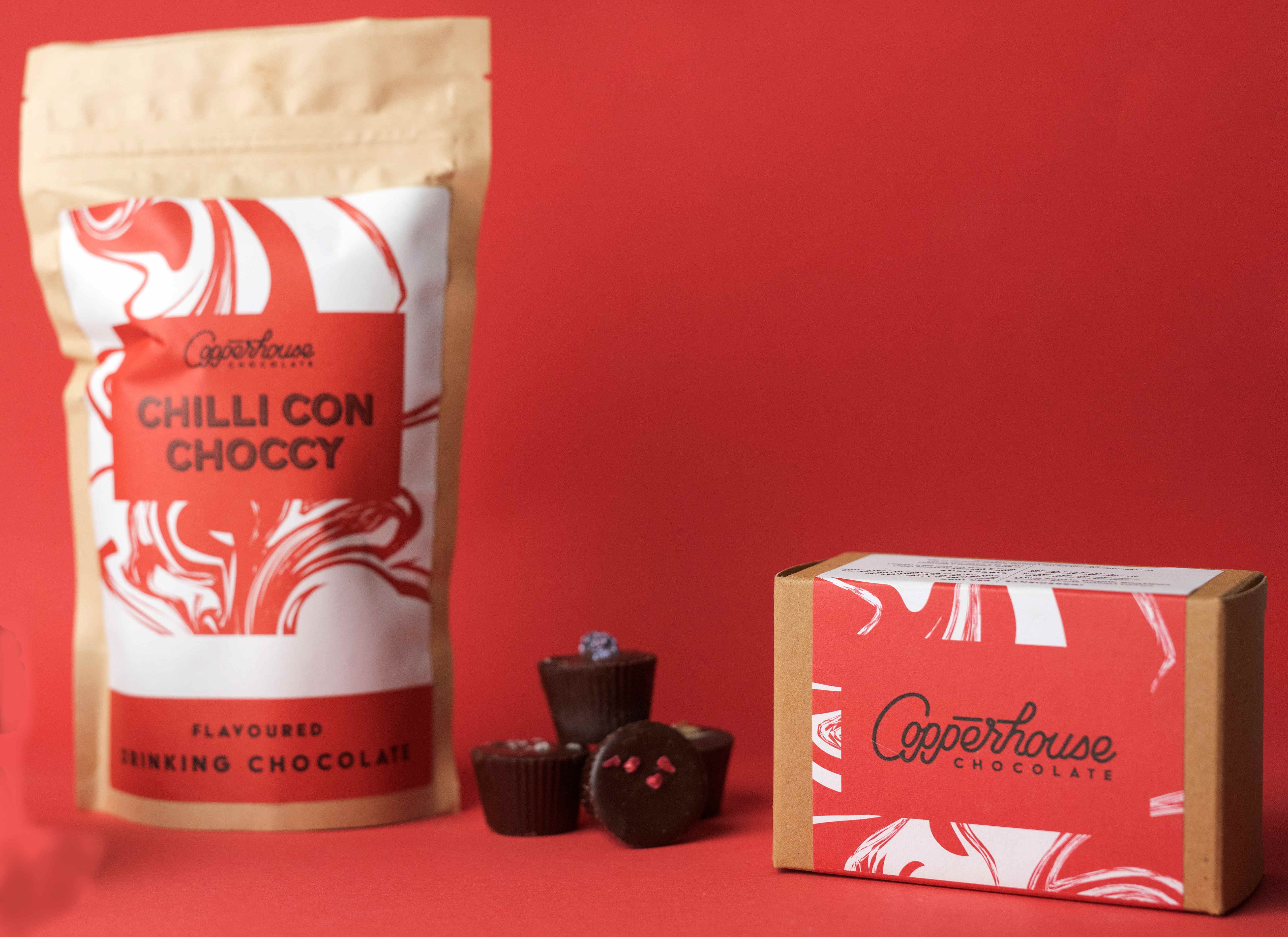 Chilli con choccy flavoured drinking chocolate