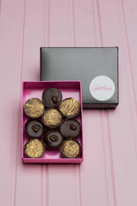 Chocolate caramel cups