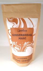 Gingerbread, man! flavoured drinking chocolate
