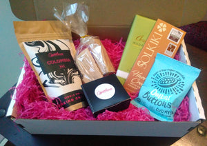 Vegan milk chocolate gift box