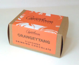 Orangeytang - orange flavoured drinking chocolate